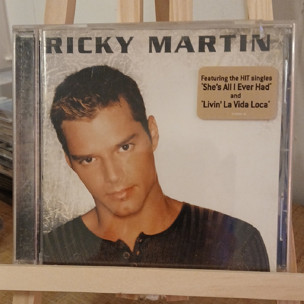 Ricky Martin CD "Shes All I Ever Had" & "Livin LA Vida Loca"